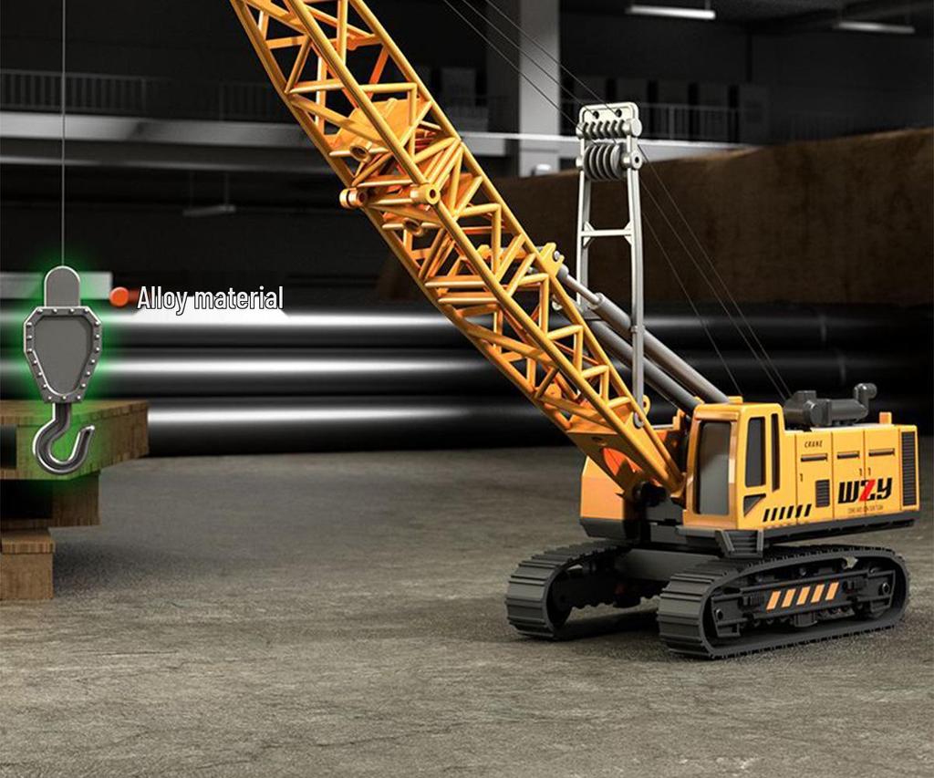 Alloy Excavator Toy Set: 6 Engineering Cars for Boys Ages 3+, Perfect Children's Day or Birthday Gift