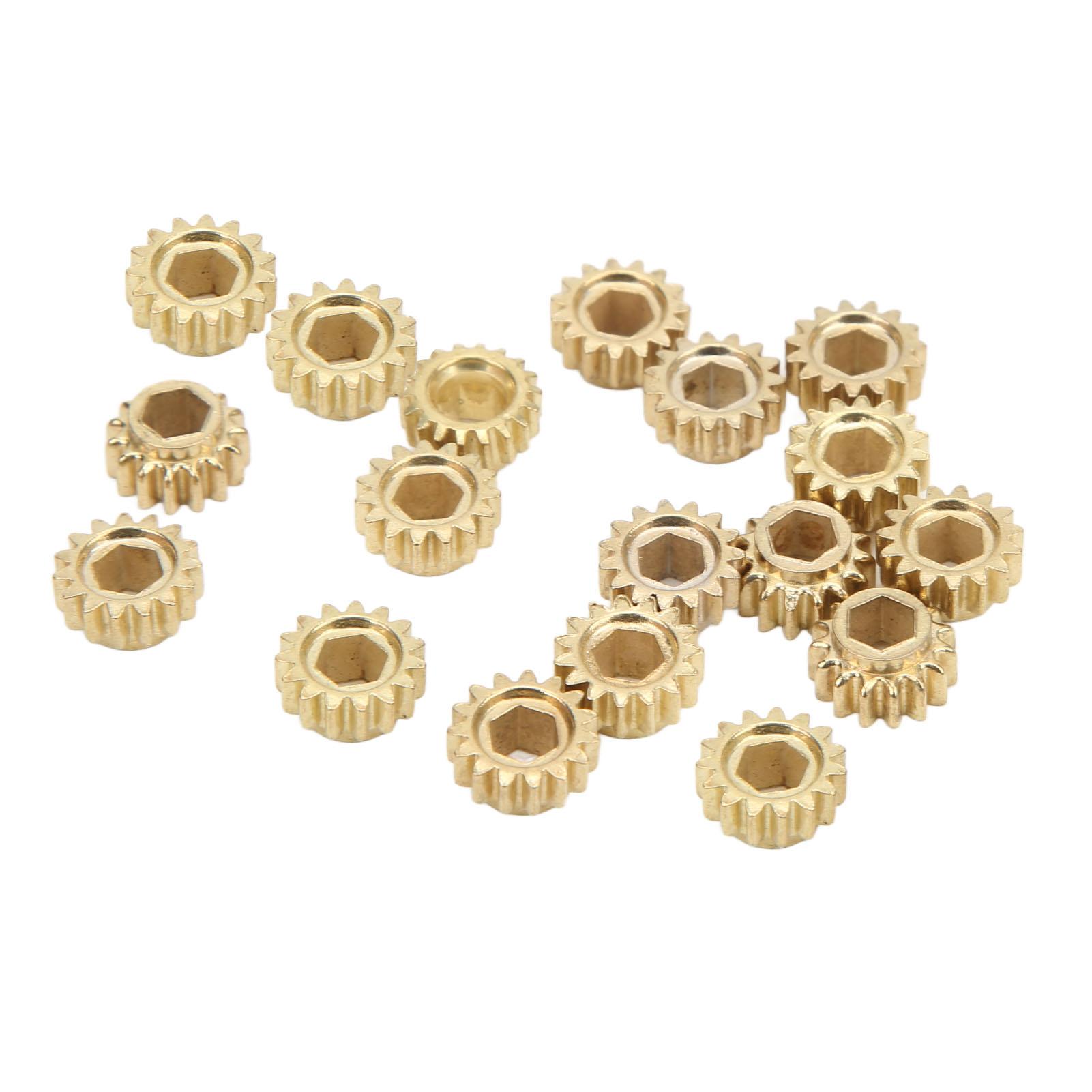 

18 шт. Колки для настройки струн, Металлические колки с шестигранным отверстием для гитары, Аксессуар для настройки 1: 15Золото