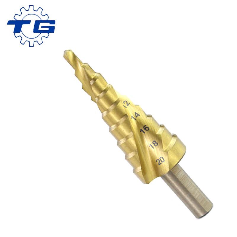 TGGJ TG TianGong 4241 HSS Spiral Flute Step Drill Bit