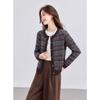 Women's 100% Wool Fair Isle Jacquard Short Knit Cardigan