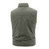Men's Solid-color Casual Fleece Vest, Men's Fleece Thickened Warm Sleeveless Coat