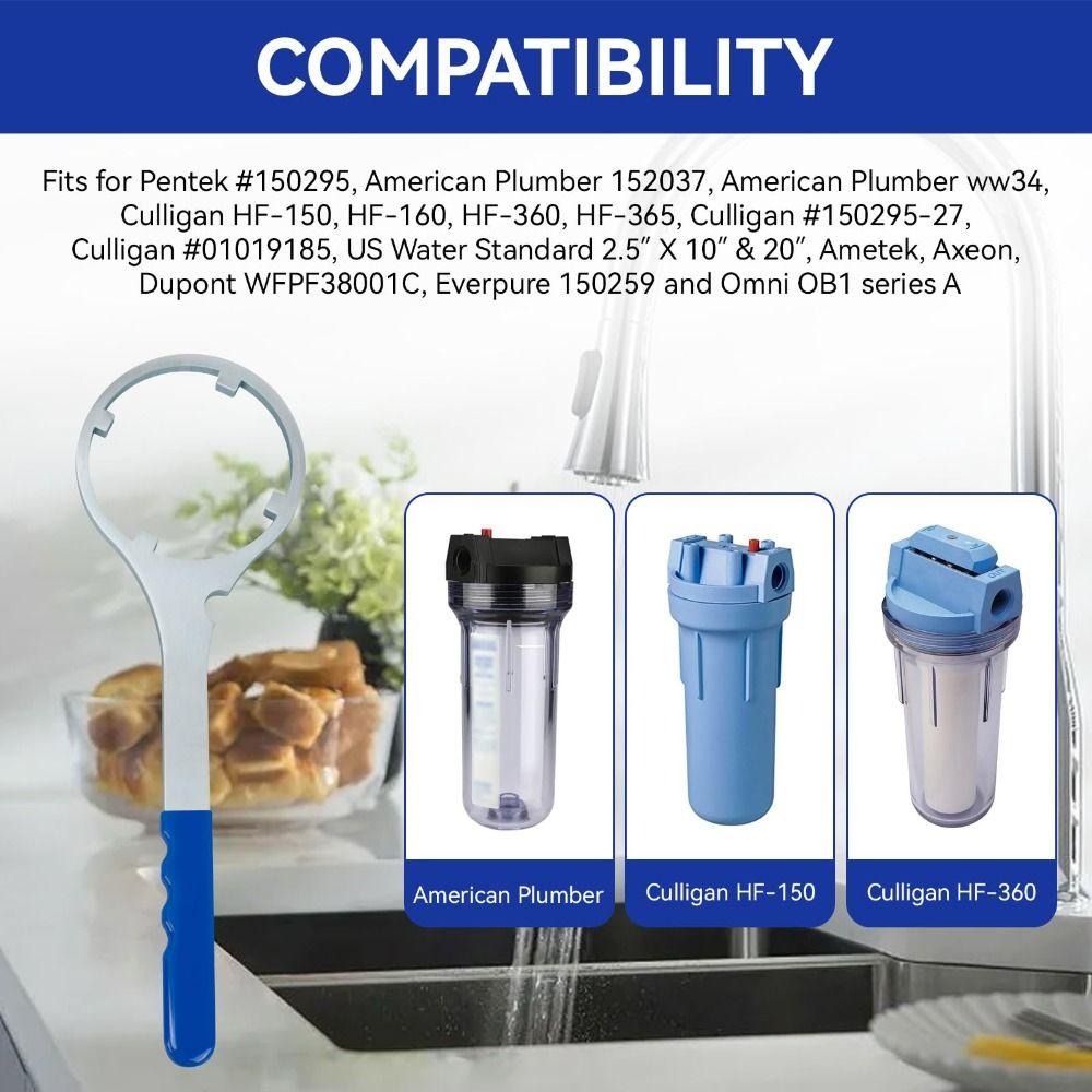 Premium Plastic Water Filter Housing Wrench Comfortable Grip Disassembly Tool  Housing Disassembly