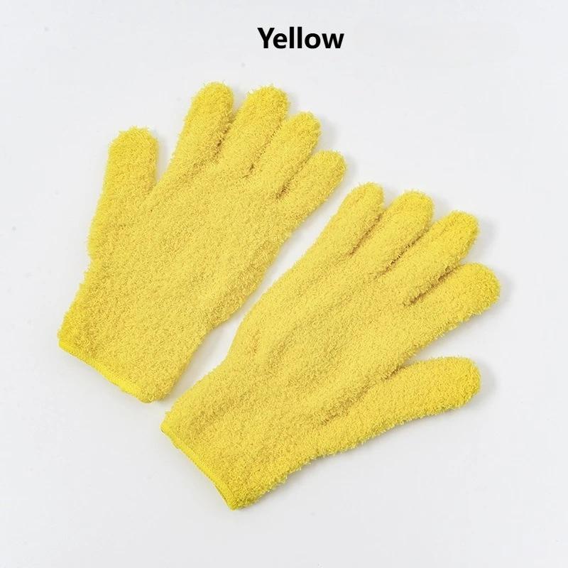 2ps Microfiber Dusting Gloves-Stretchable & Breathable Cleaning Gloves,Non-Waterproof for Cars, Boats, RVs, Pools, Home, Kitchen