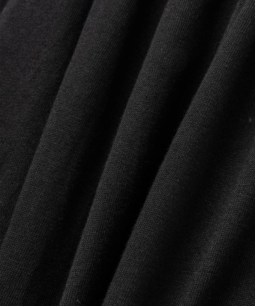 Lougeu Twist Tie Mini Skirt_Black