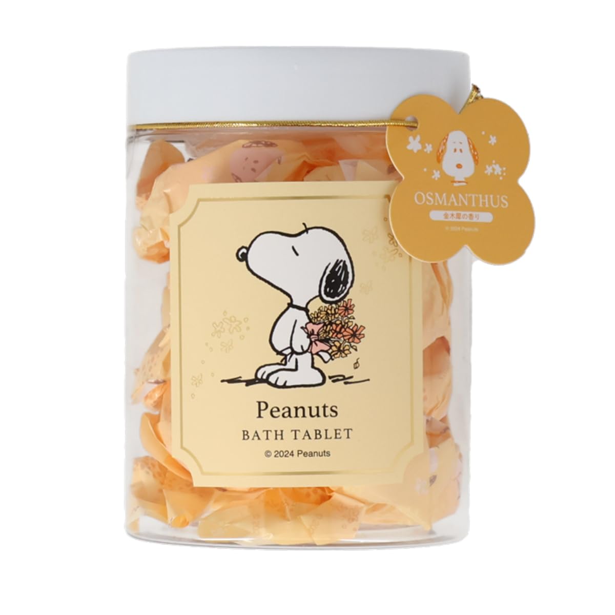Shobido Snoopy PEANUTS Османтус Подарочные Таблетки для Ванны (SN24479)