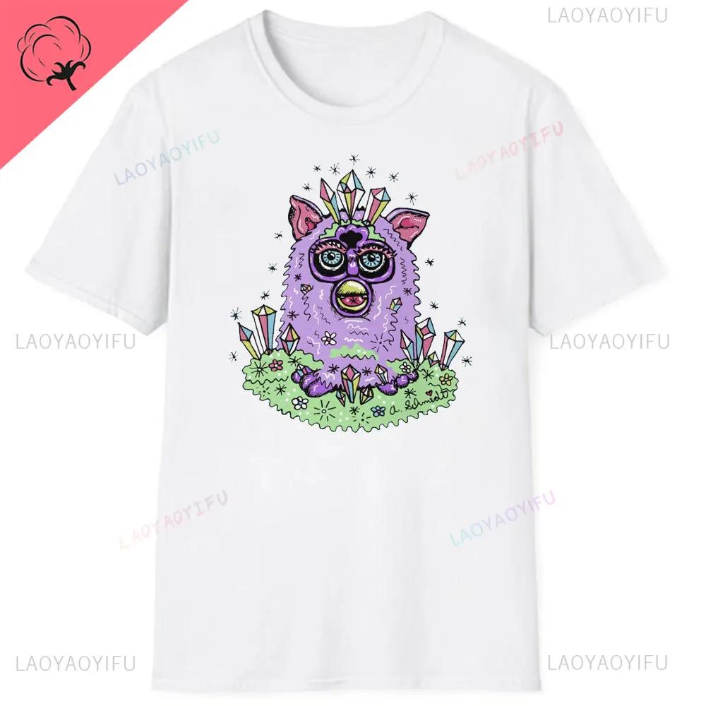 

Twilight Furby Caius Volturi New Moon Breaking Dawn Classic Cotton T-Shirt Cartoon Printing Graphic T Shirts Men Women Clothing 4XL