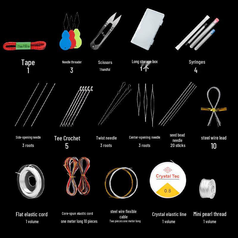 Beading Bracelet Tool Kit: Needle & Accessories for DIY Handmade Jewelry