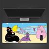 The Barbapapa Family Mouse Pad, Large Gaming Desk Mat, Non-slip XXL Mousepad for Laptop & Tablet, Mini PC Playmat with Stitched Edges