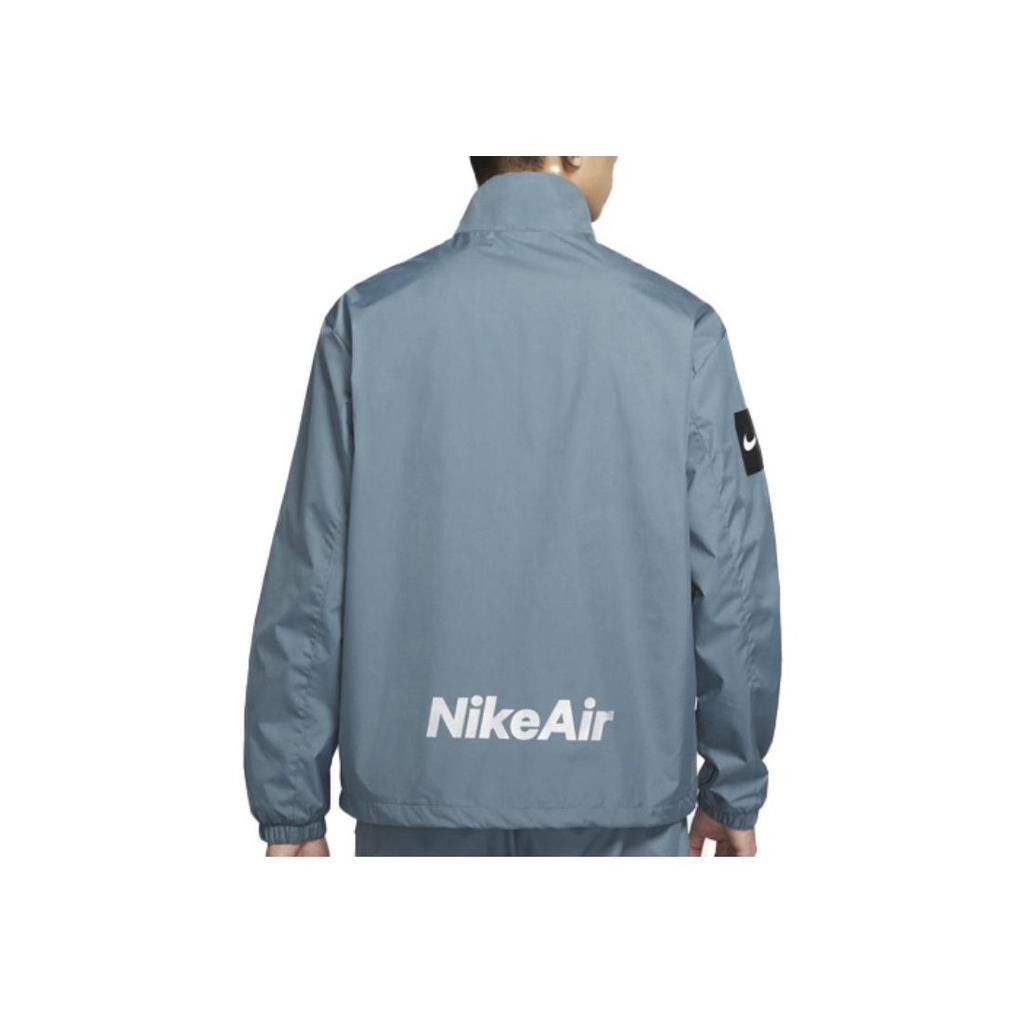 Nike Reflective Logo Print Casual Sports Jacket Men Jackets Ozone-Blue CU4119-031