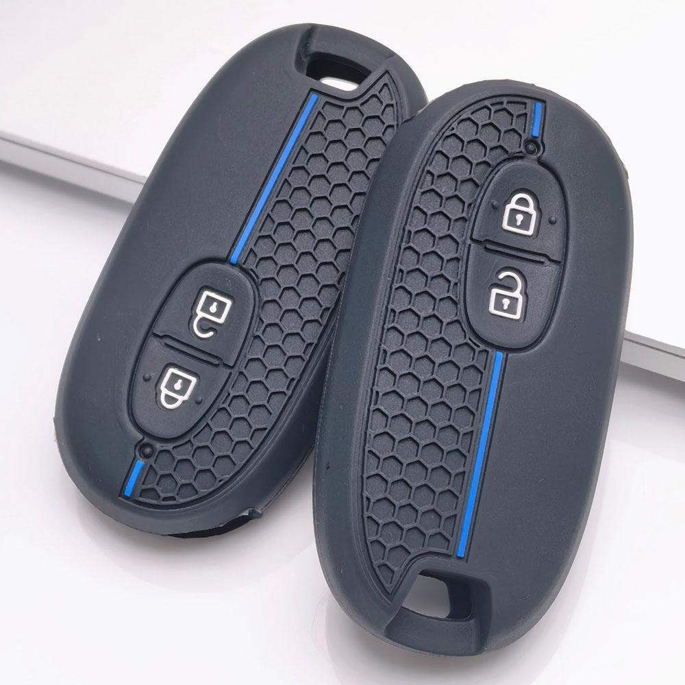 Copri Telecomando per Suzuki Swift Jimny SX4 Baleno XL6 Ertiga Dzire Ignis con Portachiavi Accessorio Protettivo Protezione Telecomando Sostituzione