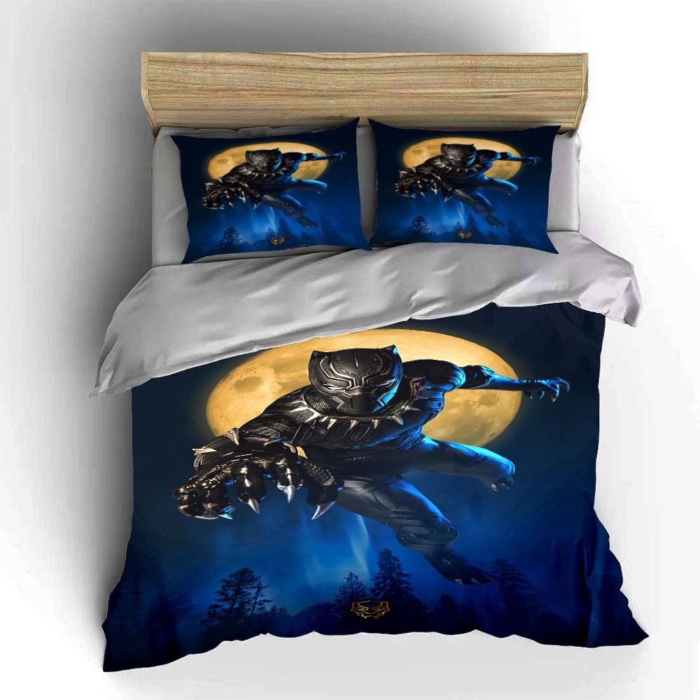 Moonlit Panther's Leap Bedding sets Duvet covers Pillowcases(1* Duvet Cover 2* Pillowcases without duvet insert)