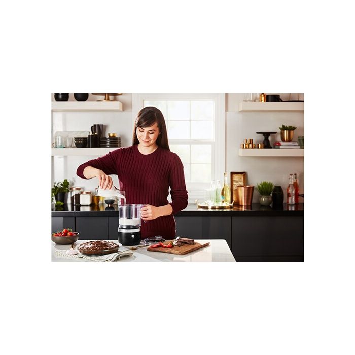 Hachoir - KITCHENAID - 5KFCB519EBM - Noir - Sans Fil - 1 Litre