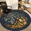 1pc The Lord of the Rings Office Round Area Rug, Under Office Chairs Bedroom Living Room Home Decor  a1022182