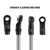 Injora Stainless Steel Builders Links With Rod Ends For 110 Rc Crawler Car
