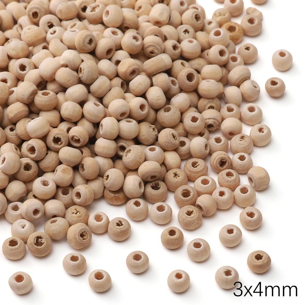 Multistyle Paulownia Wood Beads for DIY Bracelets & Necklaces: Handmade Accessories & Loose Beads