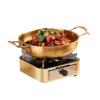 Mini Hot Pot Alcohol Stove with Maifan Stone Pot