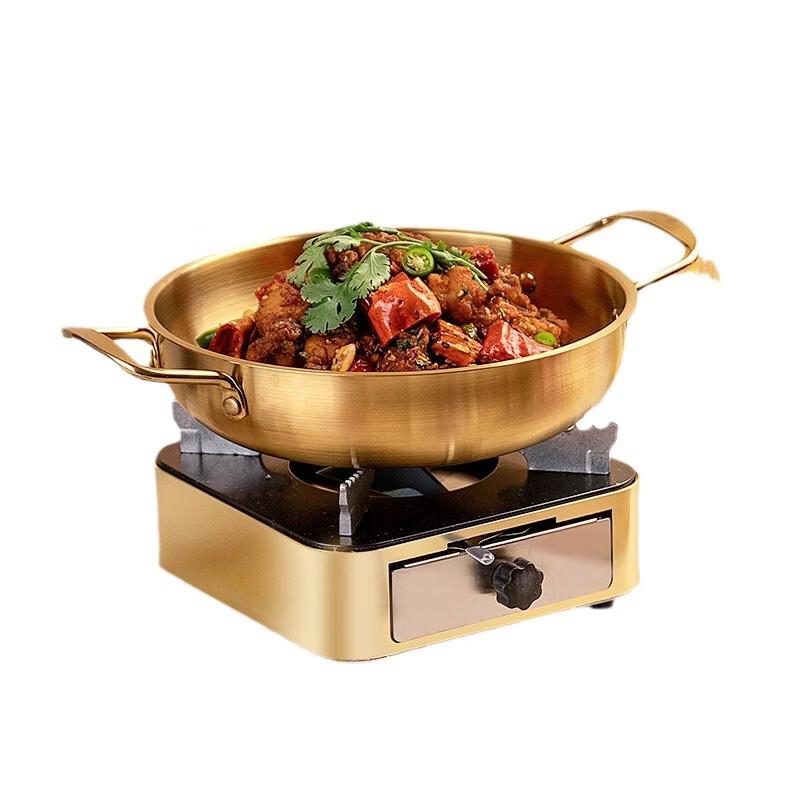 Mini Hot Pot Alcohol Stove with Maifan Stone Pot