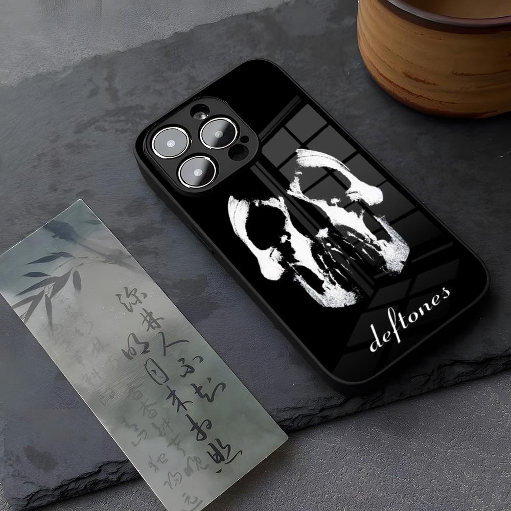 

Fashion Deftones Phone Case Tempered Glass For IPhone 13 17 14 16 12 15 11 Pro XS Max Plus Mini X XR SE2020 Coque iPhone17 Pro