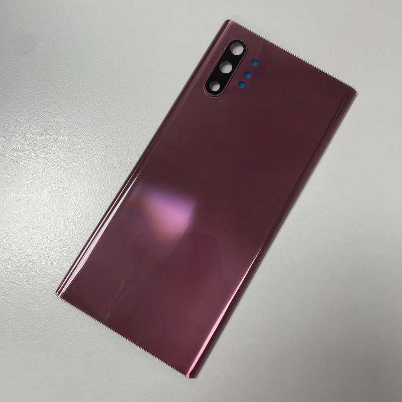 Für Samsung Galaxy Note 10 Plus N970F N975F Akku-Rückseite Note10 Hinteres Glasgehäuse Gehäuse Ersatz