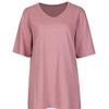 Shop   Loose FiT V Neck ShorT sleeVe T shirT Blue Dai Wsh 0521