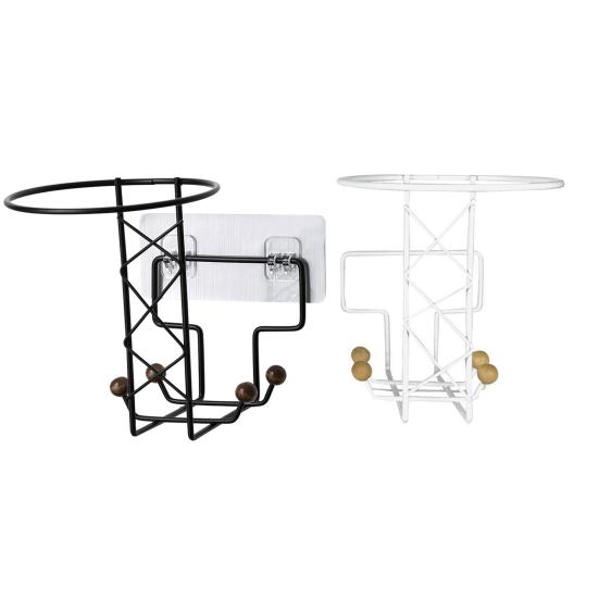 Helmet Holder Storage Rack Wall Mount Strong Load-bearing Sturdy Construction Easy Installation