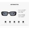 2/3PCS New Square Frame Fashion Items Uv Protection Women's Sunglasses Versatile Outdoor Sun Protection Sunglasses 9656-1