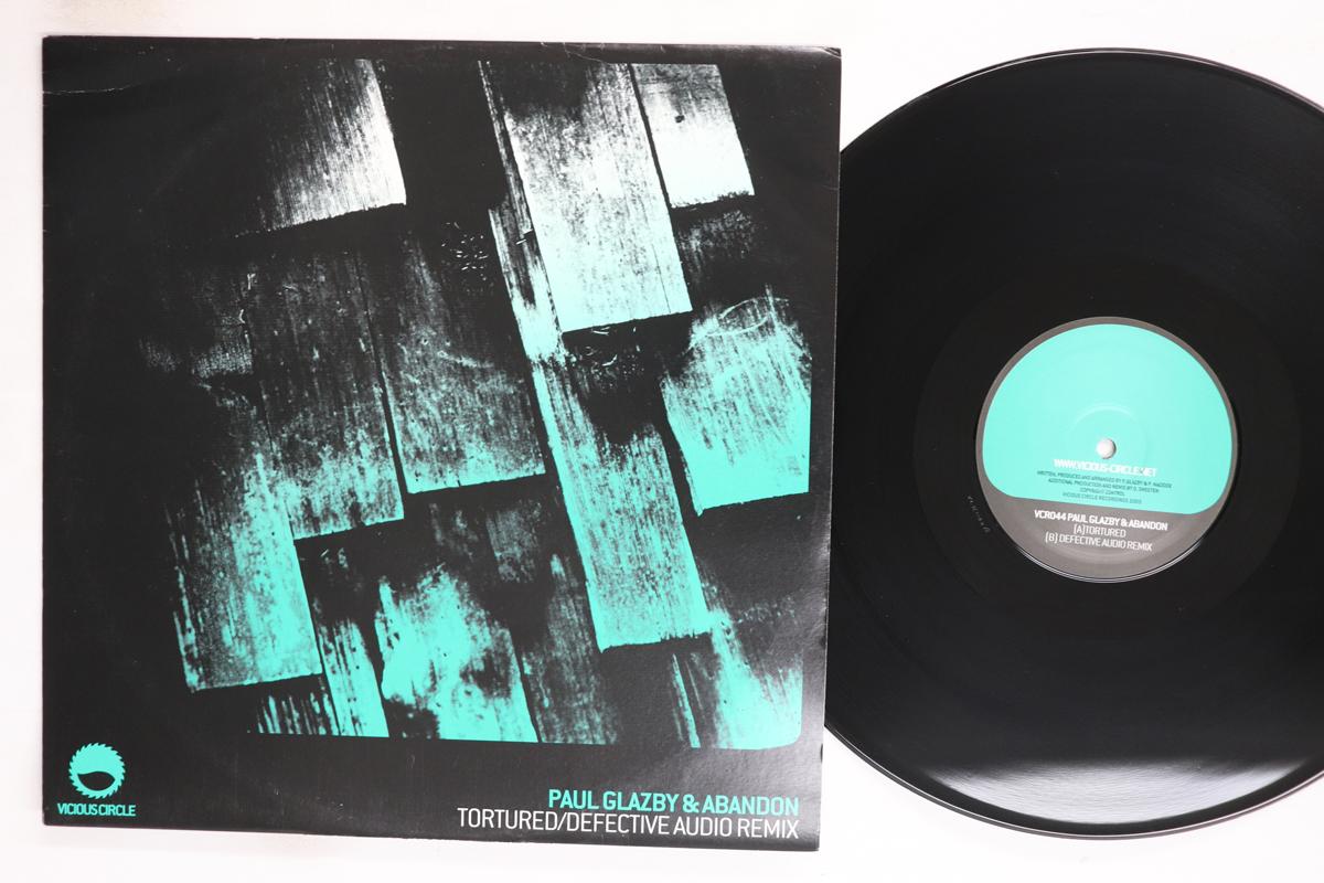 

12inch Record PAUL GLAZBY ABANDON Tortured VCR044 Vicious Circle 2005 UK Dance Electronica Used