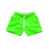Mens Swim Trunks with Side Pockets Summer Casual Solid Color Beach Shorts Quick Dry Lightweight Board Shorts Swimwear Swimsuit