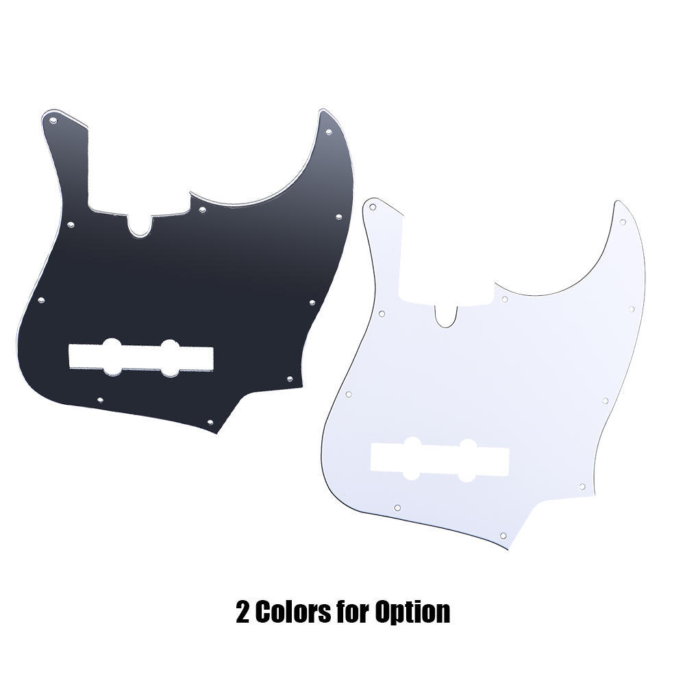 Защитная накладка JB Bass Pickguard с 10 отверстиями для стандартного джазового баса для TAGIMA JB 3-слойного ПВХ