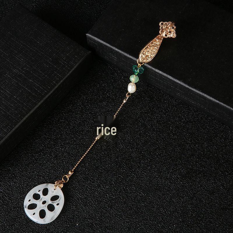 

Ретро китайский кулон с воротником ципао: Кисточка-брошь в традиционном стиле ханьфу In-stock, Fast Delivery