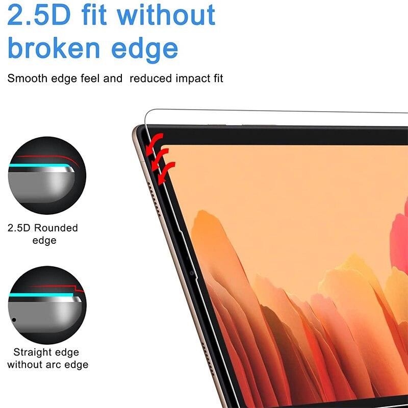 3PCS For Samsung Galaxy Tab A7 Lite SM-T225 T220 8.7 Screen Protective Film Anti-Scratch 9H Hardness Tablet Tempered Glass 2021