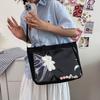 Japanese Style JK Shoulder Bag Pvc Canvas Tote Bag Fashion Lolita Handbag Shopping