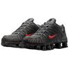 Nike Shox Série TL SE Confortables Respirantes Réactives Chaussures de Style de Vie Baskets Unisexes Noir Rouge IQ6599-003