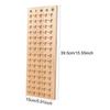Wooden Bingo Masterboard Board, Ball Holder Education Toy, Portable, Easy to Use, Foldable for