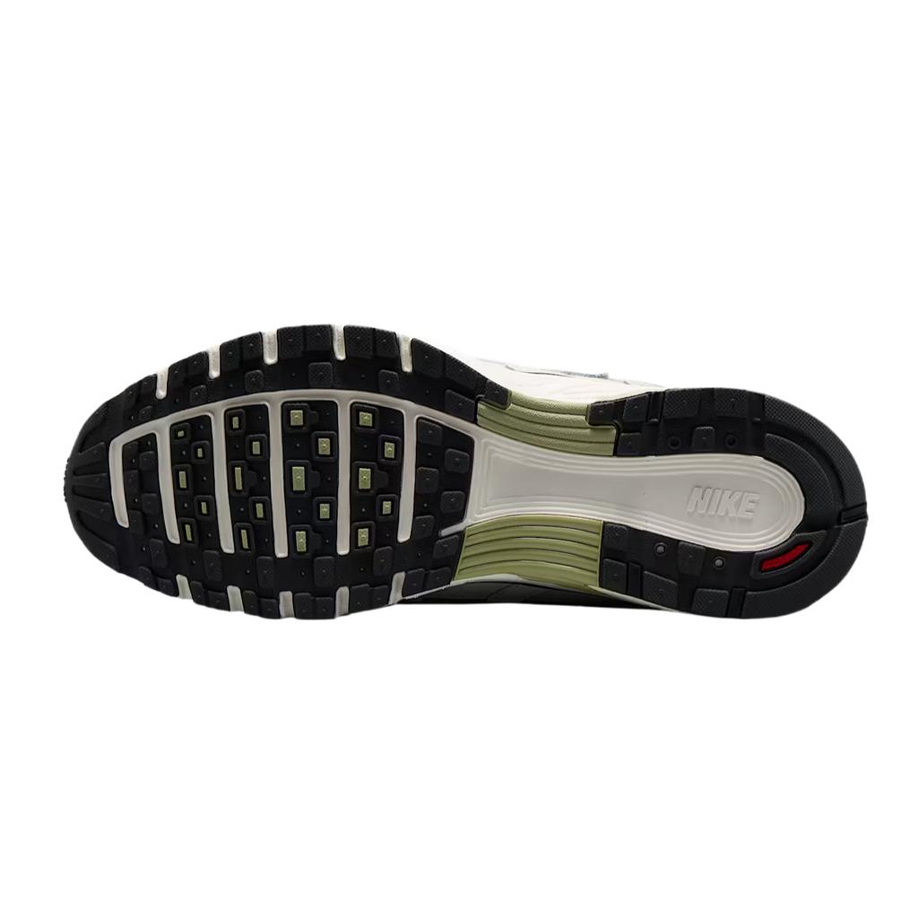 Nike P-6000 Bequeme Runde Zehenpartie Schnürung Leder Stoff Synthetikleder Dämpfung Atmungsaktiv Niedrige Schaftform Laufschuhe Herren Sneaker IV5761094