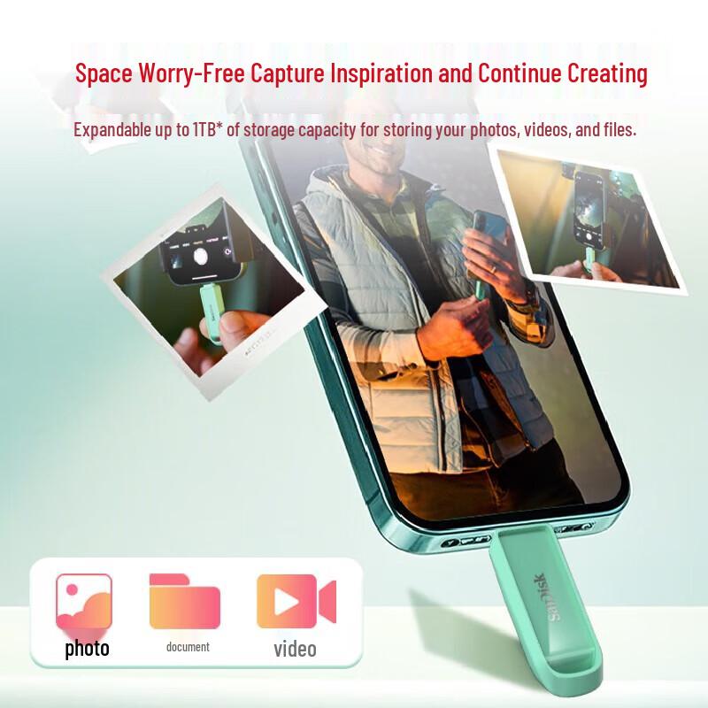 SanDisk iXpand Flash Drive Luxe 1TB