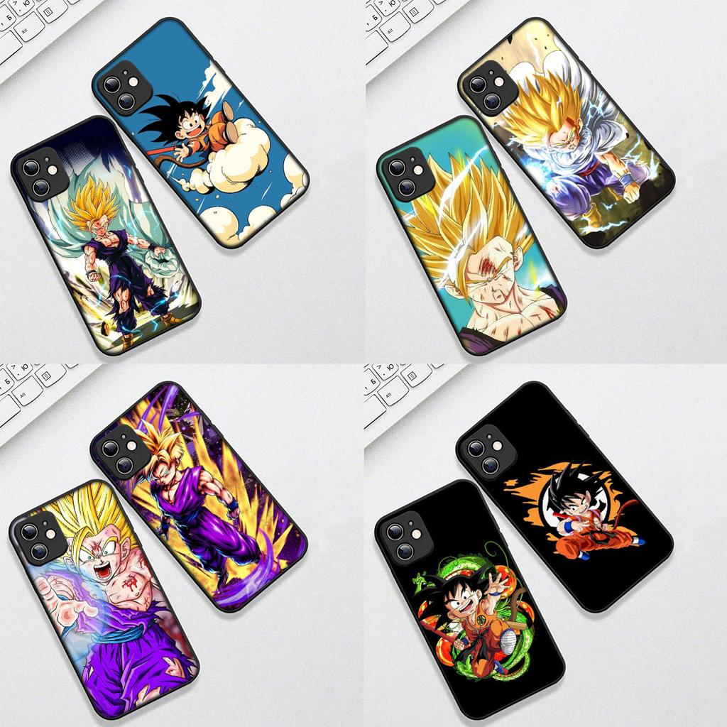 Cover for Motorola Moto G86 G57 E14 E15 G14 G34 G67 G84 G24 A54 G15 Power E22 Casing Phone Case Son Dragons Gokus Balls Gohan