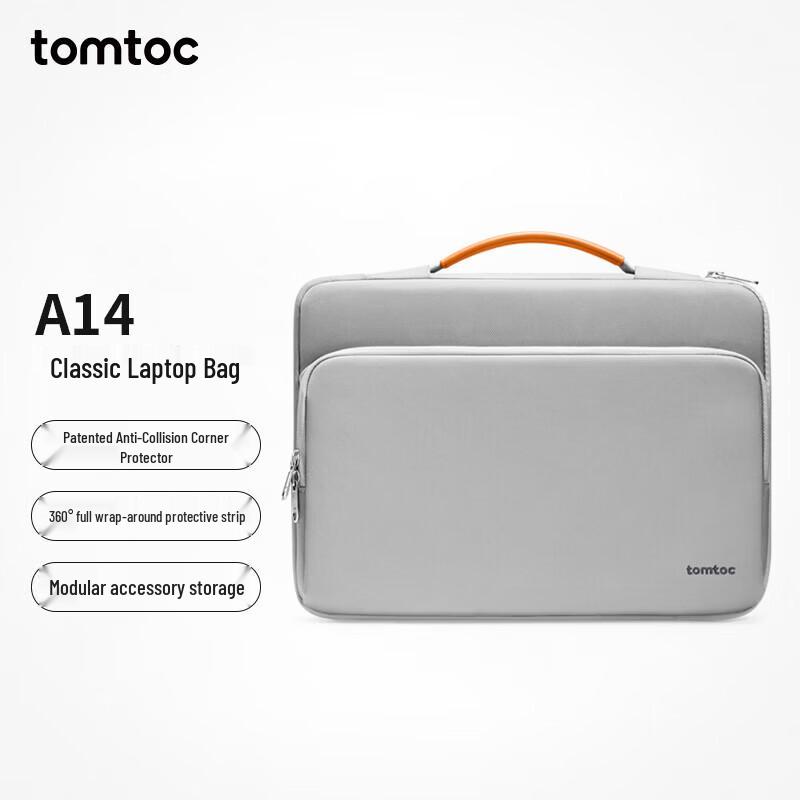 tomtoc 14-дюймовая сумка-портфель для ноутбука