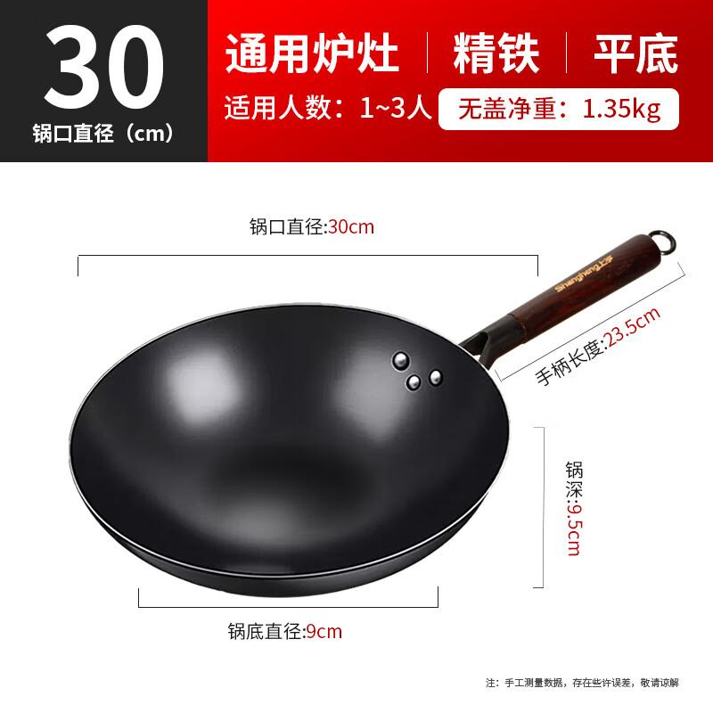 Shangheng Non-Coated Iron Wok
