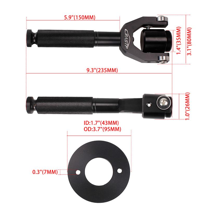 Clutch Removal Kit Can-Am Belt Changing Tool 72”/64” Wheel Base Width For 2017-2021 Can Am Maverick X3 XRS 72" EM1042
