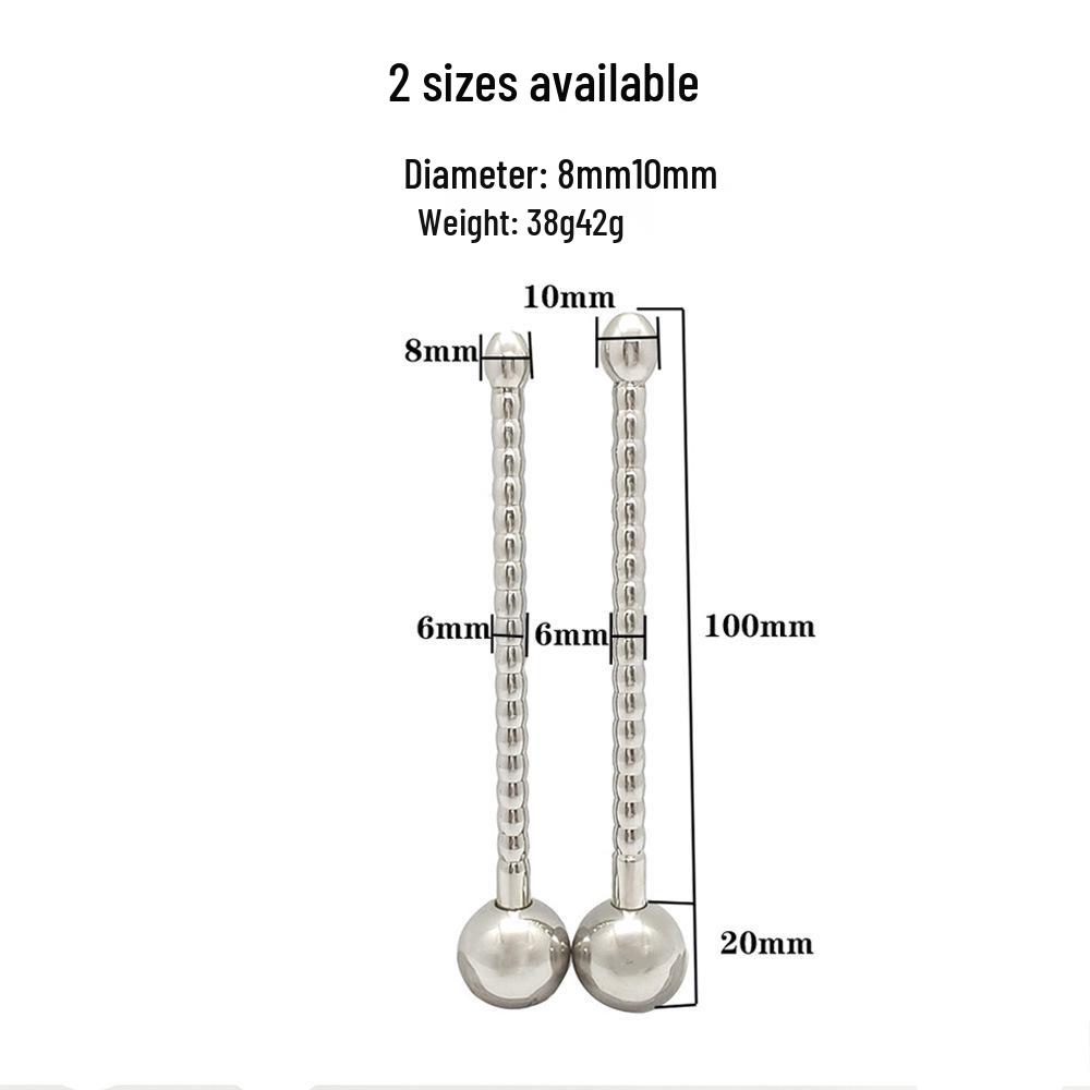 Stainless Steel Weighted Catheter Dilator for Men