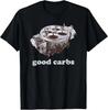 T-shirt Passionné de Voiture – Bons Glucides Carburateur 4 Corps Cadeau Drôle pour Mécanicien