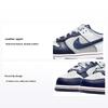 NBA X Dunk Low EMB PS 75th Anniversary - Nets Kids Sneakers White Grey-Fog Blue-Void DC9564-001