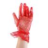 Dress Accessories Banquet Dinner Dress Short Thin Mittens Bridal Mesh Gloves Lace Gloves Wedding