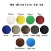 Black PU Faux Leather Steering Wheel Cover for Citroen C3 C3-XR 2015- C4 2016- Peugeot 408 2014- Traveller