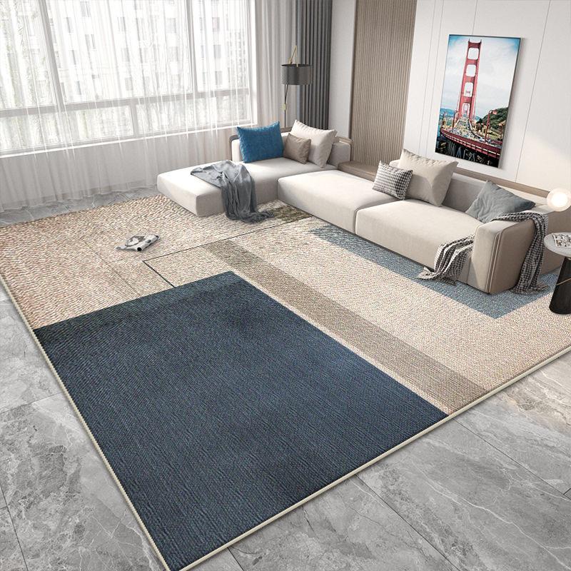 Modern Style Luxurious Carpet Living Room Marble Decoration Sofa Area Rugs Non-slip Bedroom Lounge Floor Mat Washable Doormat