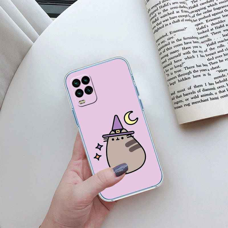 JO46 Pouzdro na telefon Pusheens Cat pro Motorola G34 G32 G31 G14 G84 G62 E32 G24 G72 G71 G73 G85 G200 G60S G60 G52 G51 G50 G42 G41 G32 G30