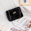 Mao Mao messenger bag women's autumn and winter new trendy fashion simple chain shoulder bag lock small square bag