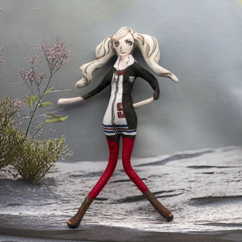 Game Persona Amamiya Ren Ryuji Sakamoto Yusuke Kitagawa Anne Takamaki Akechi Goro Cosplay Doll Plush Stuffed Dolls Figure Props