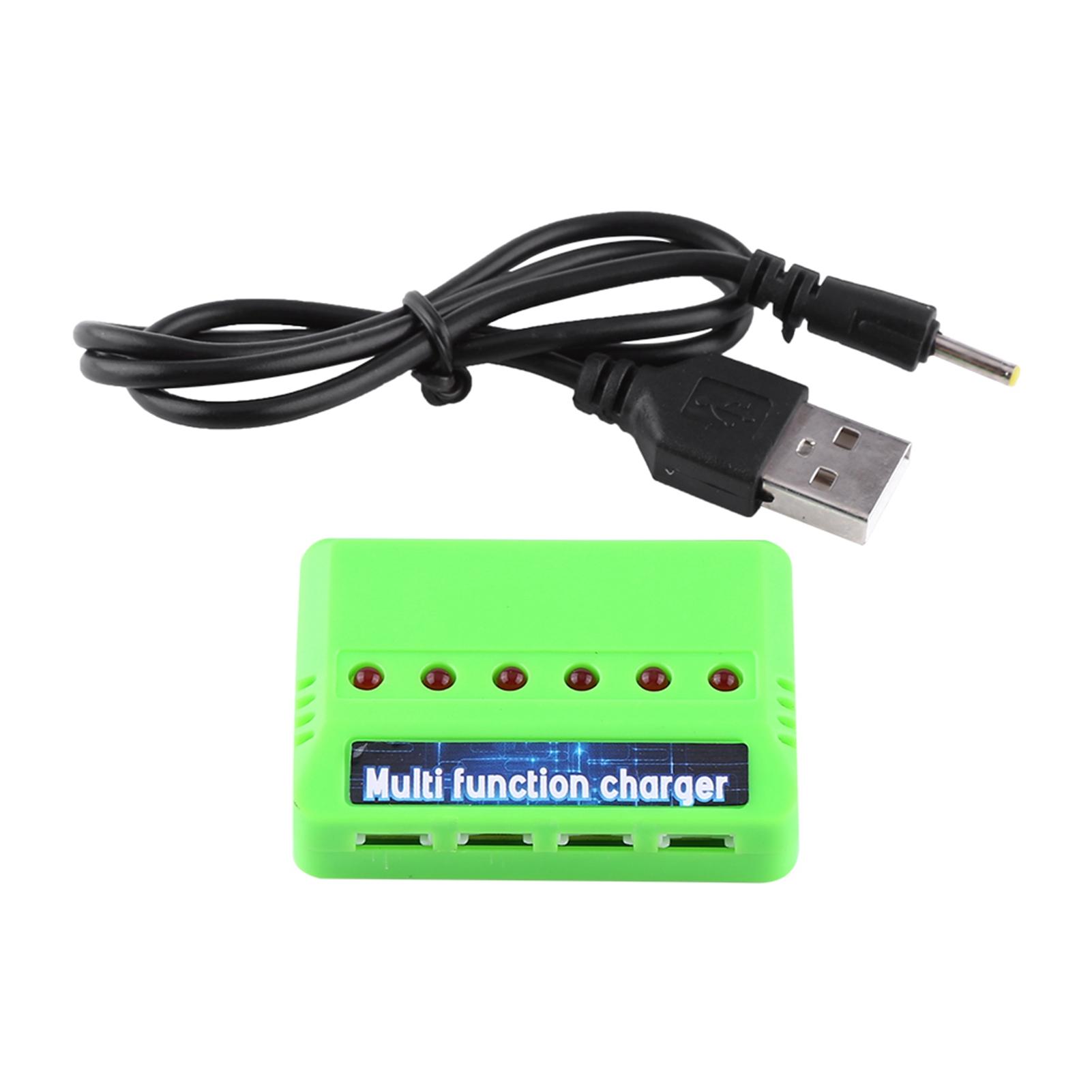 

6 in 1 Multi function Charger For Syma X5C Quadrotor Drone 3.7V Li po Battery